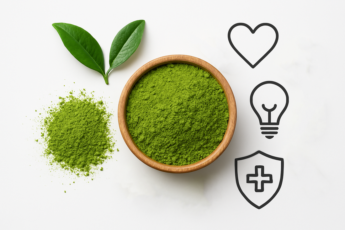What are the health benefits of consuming matcha?