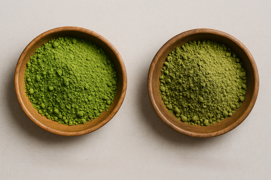 What are the differences between ceremonial and culinary grades of matcha?