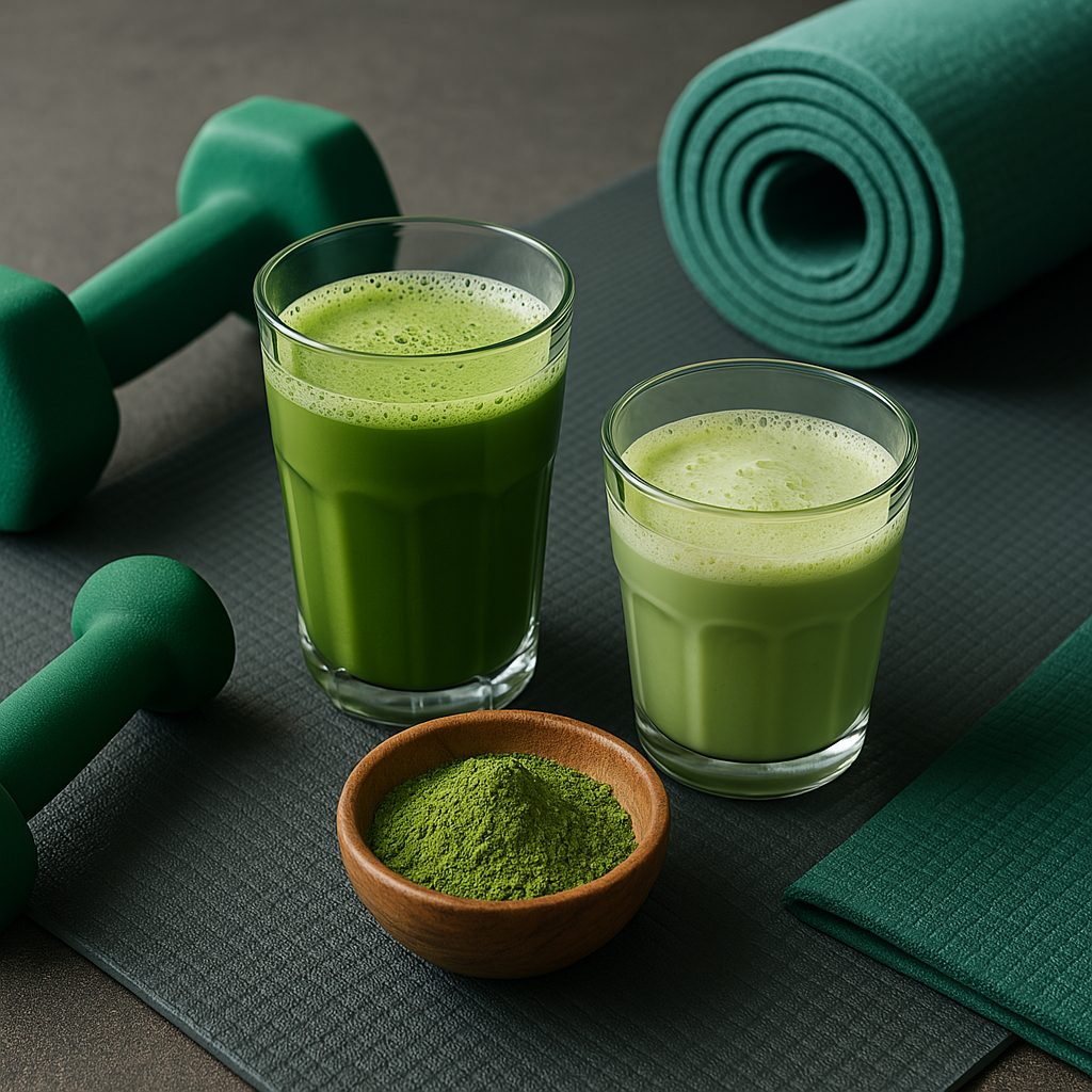 Matcha for fitness - pre-workout, recovery & fat burning