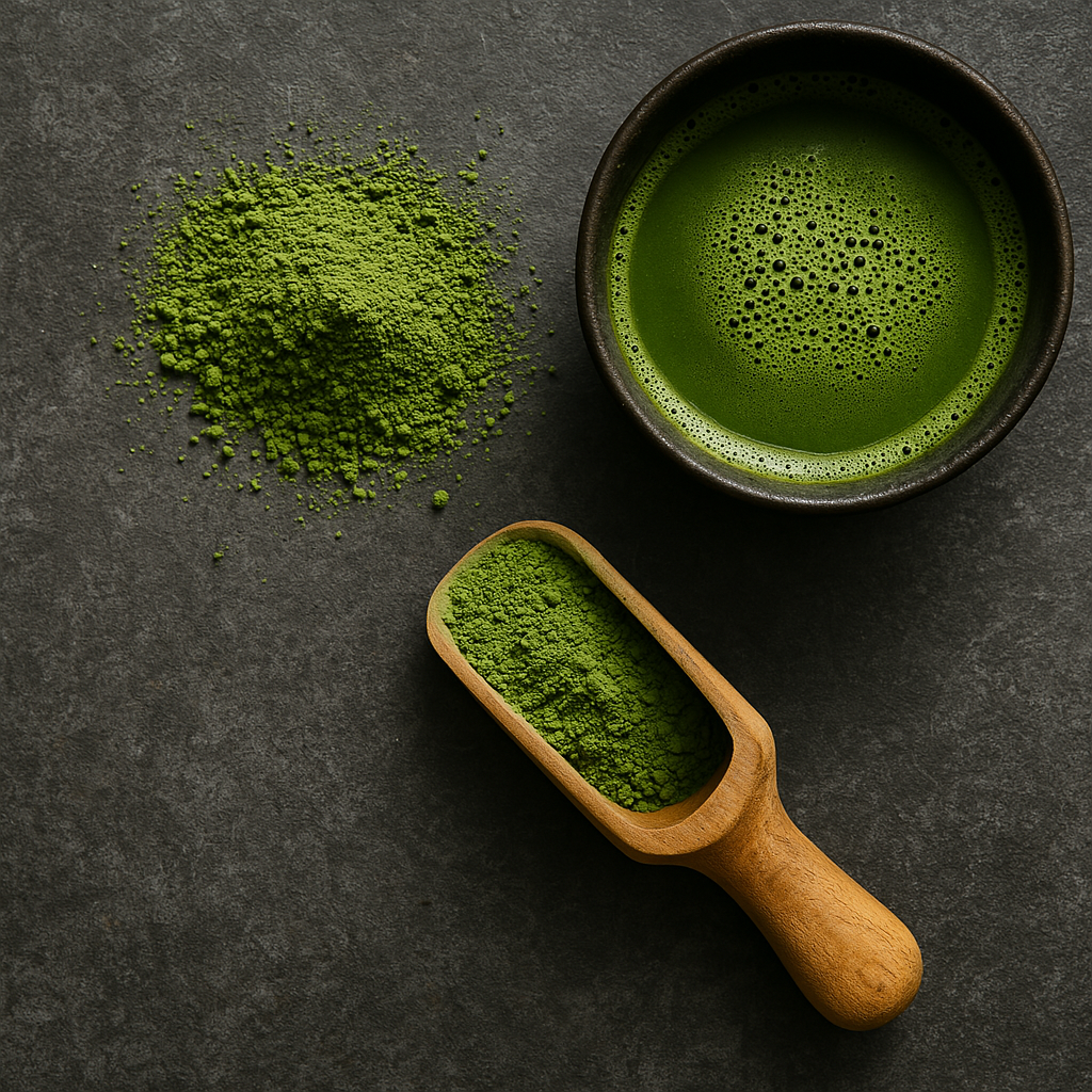 Organic ceremonial-grade matcha from Japan