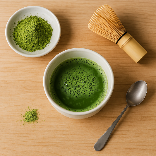 Why does matcha sometimes taste bitter, and how can this be mitigated?