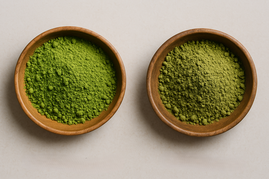 What are the differences between ceremonial and culinary grades of matcha?